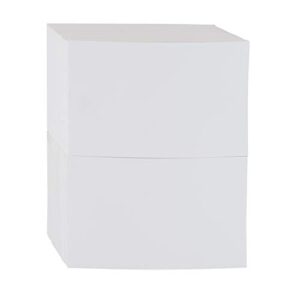 amazon basics blank index cards, 4″ x 6″, white, 1000 cards