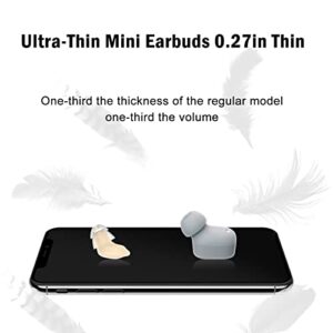 Sleep Earbuds for Side Sleepers Invisible Earbuds for Sleeping Smallest Sleep Buds Tiny Mini Small Discreet Bluetooth Earpiece Wireless Hidden Headphones Work Sport