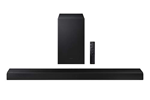 SAMSUNG QN43Q60AA 43" QLED Q60 Series 4K Smart TV Titan Gray with a HW-A650 3.1CH Soundbar and Subwoofer with DTS Virtual X (2021)