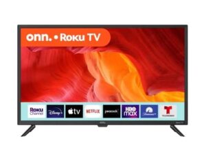 onn 32-inch class hd (720p) led smart tv compatible with netflix, disney+, youtube, apple tv, alexa and google assistant – 100012589 (renewed)