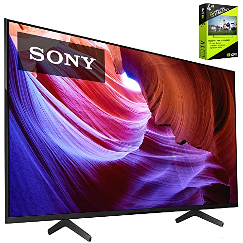 Sony KD65X85K 65 inch X85K 4K HDR LED TV with Smart Google TV 2022 Model Bundle with Premium 4 YR CPS Enhanced Protection Pack