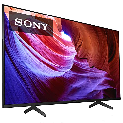 Sony KD65X85K 65 inch X85K 4K HDR LED TV with Smart Google TV 2022 Model Bundle with Premium 4 YR CPS Enhanced Protection Pack
