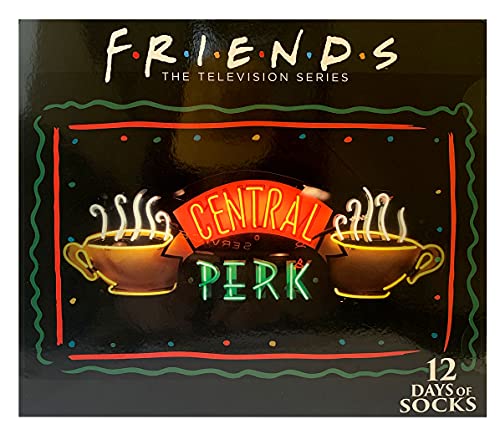 Hyp Friends Television Series Men's 12 Days of Socks in Advent Gift Box