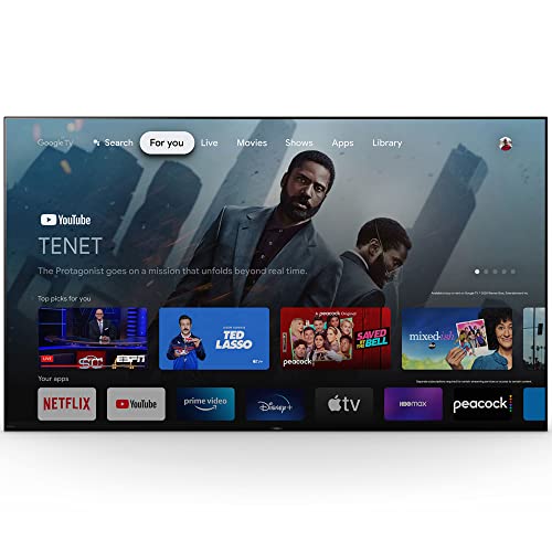 Sony XR65A95K 65 inch BRAVIA XR A95K 4K HDR OLED TV with Smart Google TV 2022 Model (Renewed) Bundle with 2 YR CPS Enhanced Protection Pack