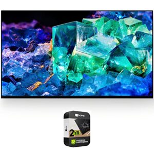 sony xr65a95k 65 inch bravia xr a95k 4k hdr oled tv with smart google tv 2022 model (renewed) bundle with 2 yr cps enhanced protection pack