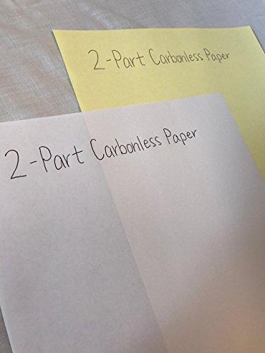 250 Sets, NCR Paper, 5887, Collated 2 Part (White, Canary), Letter Size Carbonless Paper Appleton