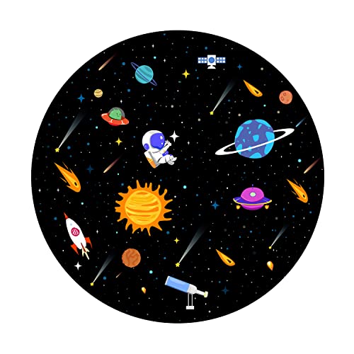 Slide Discs for Orzorz Star Projector Galaxy Lite Home Planetarium Projector (Work with Orzorz Star Projector) (Little Astronaut)