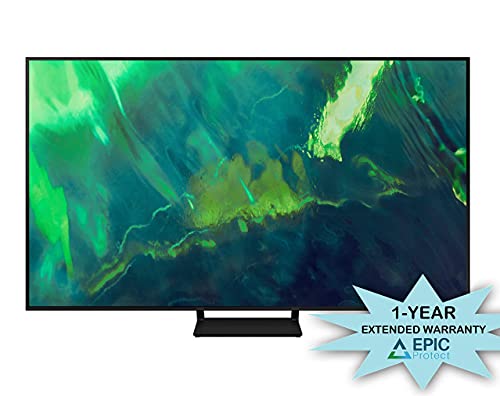 SAMSUNG QN65Q70AA 65" Class UHD High Dynamic Range QLED 4K Smart TV with an Additional 1 Year Coverage by Epic Protect (2021)