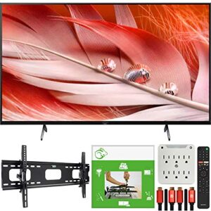sony xr50x90j 50-inch x90j 4k ultra hd full array led smart tv bundle with taskrabbit installation services + deco gear wall mount + hdmi cables + surge adapter