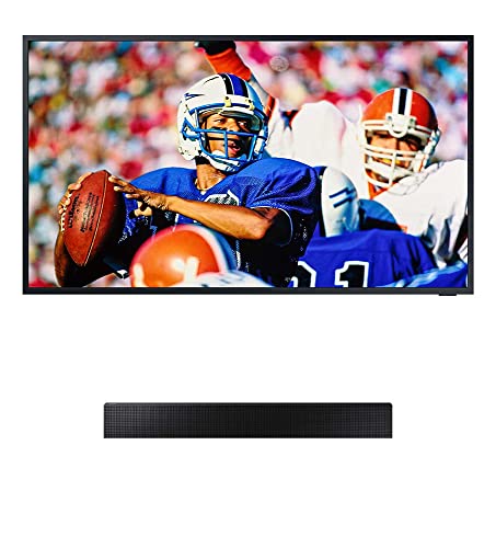 SAMSUNG QN65LST9TA 65" The Terrace 4K Full-Sun Outdoor QLED Smart TV with a HW-LST70T 3.0 Channel The Terrace Soundbar (2021)