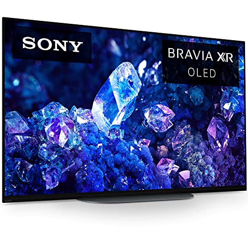 Sony XR48A90K Bravia XR A90K 48 inch 4K HDR OLED Smart TV 2022 Model Bundle with Premiere Movies Streaming + 37-100 Inch TV Wall Mount + 6-Outlet Surge Adapter + 2X 6FT 4K HDMI 2.0 Cable