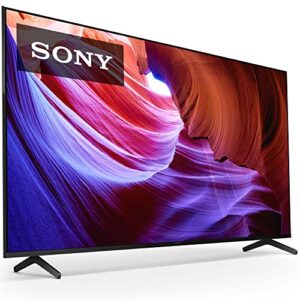 Sony KD65X85K 65" X85K 4K HDR LED TV with Smart Google TV (2022 Model) Bundle with Deco Gear Home Theater Soundbar with Subwoofer, Wall Mount Accessory Kit, 6FT 4K HDMI 2.0 Cables and More