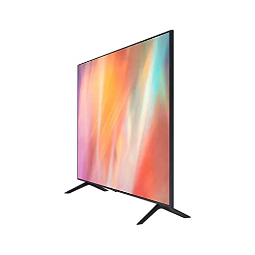 SAMSUNG UA-55AU7000 55" 4K UHD Multi-System Smart Wi-Fi LED TV with HDMI Cable, 110-240v…