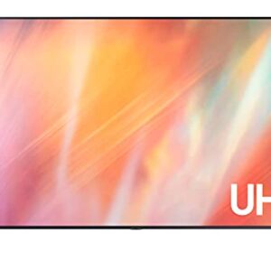SAMSUNG UA-55AU7000 55" 4K UHD Multi-System Smart Wi-Fi LED TV with HDMI Cable, 110-240v…