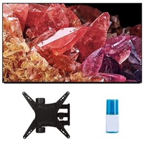sony xr65x95k 65″ 4k smart bravia xr hdr mini led tv with a walts tv medium full motion mount for 32″-65″ compatible tv’s and a walts hdtv screen cleaner kit (2022)