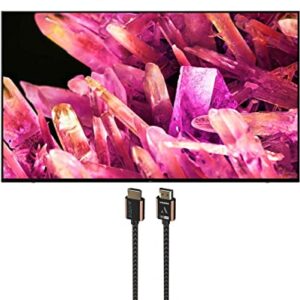 Sony XR65X90K 65" 4K Smart BRAVIA XR HDR Full Array LED TV with an Austere 3S-4KHD2-2.5M III Series 4K HDMI 2.5m Cable (2022)