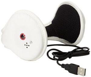 180s bluetooth ii ear warmer head phone, white, one size