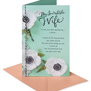 American Greetings Birthday Card for Wife (My Incredible Wife)