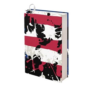 todiyaddu pink & white graffiti polyester book covers for students textbook sleeve non-adhesive retractable decoration easy installation book jacket boys & girls