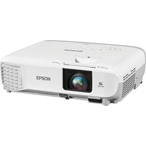 epson powerlite 108 lcd projector – white, gray