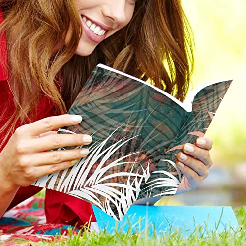 TODIYADDU Reeds grass Book Sleeve Book Covers Book Protector Custom Decor Soft Stretchable Book Covers for Textbooks for Girl Boy Teen Adult Book Lover Teacher