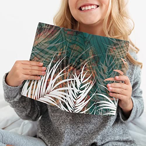 TODIYADDU Reeds grass Book Sleeve Book Covers Book Protector Custom Decor Soft Stretchable Book Covers for Textbooks for Girl Boy Teen Adult Book Lover Teacher