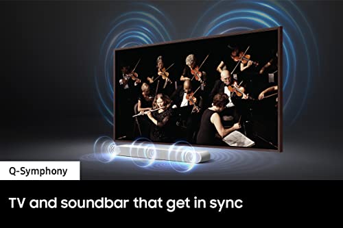 SAMSUNG HW-S60B 3.1ch Soundbar w/Dolby Atmos, DTX Virtual:X Q Symphony, Adaptive Sound, Game Mode, Bluetooth Connection, 2022