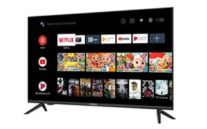 konka 40-inch class h3 series 1080p full hd smart tv with android tv and voice remote (40h33a, 2020 model)