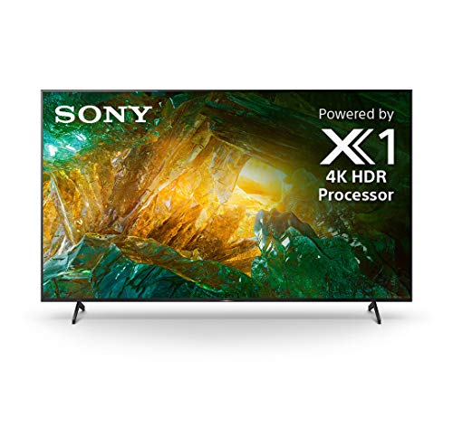 Sony X800H 85-inch TV: 4K Ultra HD Smart LED TV with HDR and Alexa Compatibility - 2020 Model