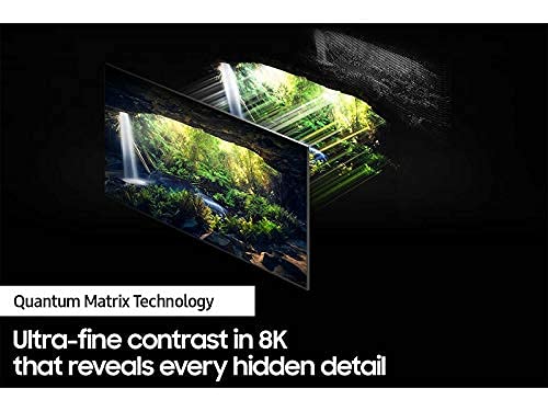 SAMSUNG QN75QN800A 75" QN800A Series UHD Neo QLED 8K Smart TV with an Additional 1 Year Coverage by Epic Protect (2021)