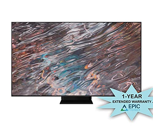 SAMSUNG QN75QN800A 75" QN800A Series UHD Neo QLED 8K Smart TV with an Additional 1 Year Coverage by Epic Protect (2021)