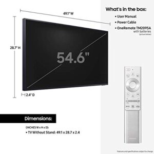 SAMSUNG QN55LST7TA The Terrace 55" Outdoor-Optimized QLED 4K UHD Smart TV with a WMN-4070TT Full Motion Terrace Wall Mount for 55" TV (2020)