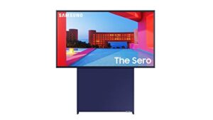 samsung qn43ls05ta 43″ 4k qled ultra high definition sero series smart tv (2020) (renewed)
