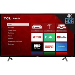 tcl 49″ class 49s403 (48.5″ diag.) 4k ultra hd roku led lcd tv