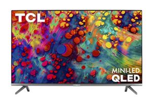 tcl 65-inch 6-series 4k uhd dolby vision hdr qled roku smart tv – 65r635, 2021 model (renewed)
