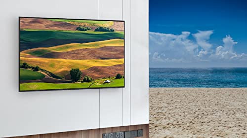 Outdoor TV Fully Weatherized 43" 4K UHD Weatherproof LED Television Samsung Components Tizen Smart Apps IP68