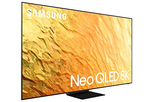 SAMSUNG QN65QN800BFXZA 65" 8K QLED Quantum Mini LED HDR Smart TV with a Platin MILAN-5-1-SOUNDSEND 5.1 Immersive Cinema-Style Sound System (2022)