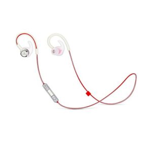 jbl reflect contour 2 wireless sport in-ear headphones with three-button remote and microphone – white