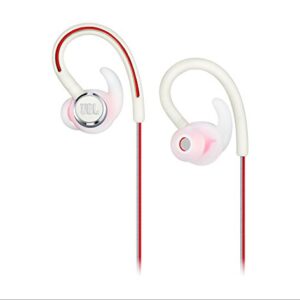 JBL Reflect Contour 2 Wireless Sport in-Ear Headphones with Three-Button Remote and Microphone - White