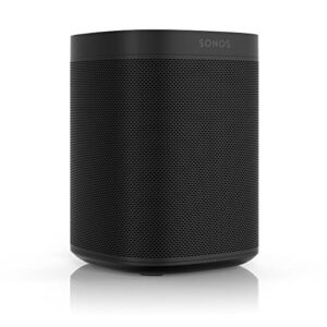 sonos one (gen 1) – voice controlled smart speaker (black) (discontinued by manufacturer)
