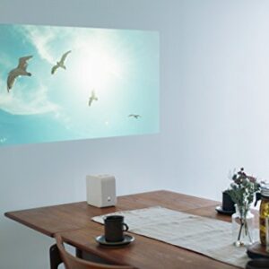 Sony LSPX-P1 Portable Ultra Short Throw Projector with WiFi/Bluetooth, Wireless HDMI Unit, Compatible with Android & iOS