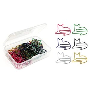 allydrew Paper Clips Bookmarks for Office Home School (Set of 50), Cats