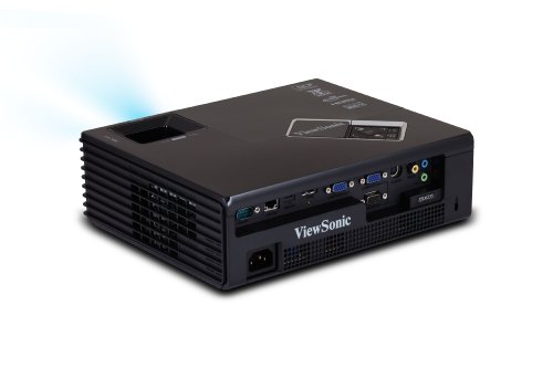 ViewSonic PJD6235 XGA DLP Projector with 1024 x 768 Resolution, 2800 ANSI Lumens, 15000:1 Contrast Ratio, LAN Control, HDMI, 3D Blu-Ray Ready (Black)