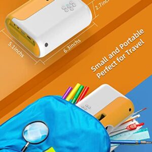 Mini WiFi Projector with 100 inch Screen Portable