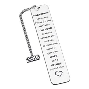 inspirational religious gifts for women men birthday graduation gifts for her him end of year student gifts from teacher christian gifts for women men class of 2023 graduates gift bookmark for him her