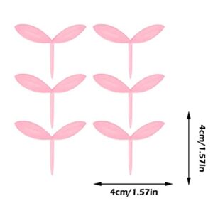 6pcs Creative Cute Little Grass Bud Bookmark Silicone Stationery Book Marker Reading Book Page Book Mark Student School