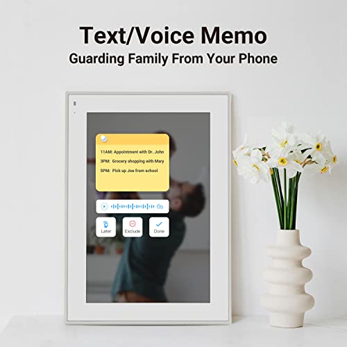 Cozyla Digital Picture Frame Built-in Alexa, Free Unlimited Cloud Storage, Auto-Rotate HD Touchscreen, Multiple Users Upload Anywhere, Share Photos&Videos via Email/APP/Social Media etc.