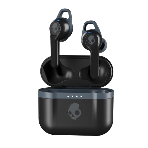 Skullcandy Indy ANC Fuel True Wireless in-Ear Earbuds/Active Noise Cancellation/Use with iPhone & Android/Bluetooth Earbud Headphone/Wireless Charging Case & Microphone - Black