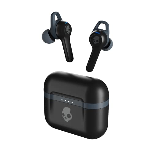 Skullcandy Indy ANC Fuel True Wireless in-Ear Earbuds/Active Noise Cancellation/Use with iPhone & Android/Bluetooth Earbud Headphone/Wireless Charging Case & Microphone - Black