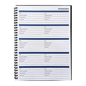 UtyTrees Calendar 2023 Planner - January 2023 - June 2024 Calendar Planner, 7.6" x 10.2", A4 2023 Calendar Planner, 18 Month Planner, with Double-Sided Storage Pocket, Premium Thick Paper, Black